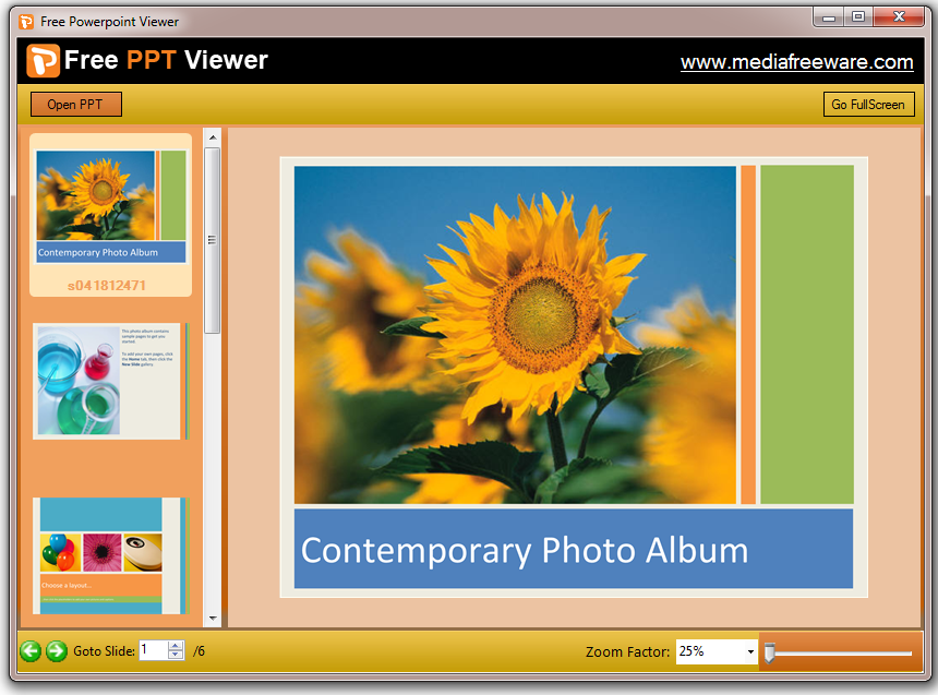 View PPT presentation files